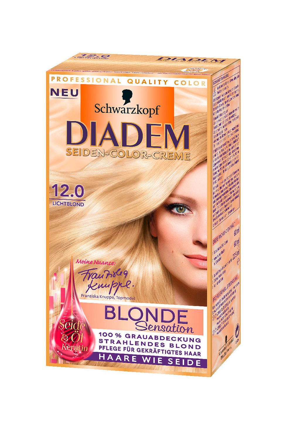 Diadem Seiden-Color-Creme Blonde Sensation 12.0 Lichtblond