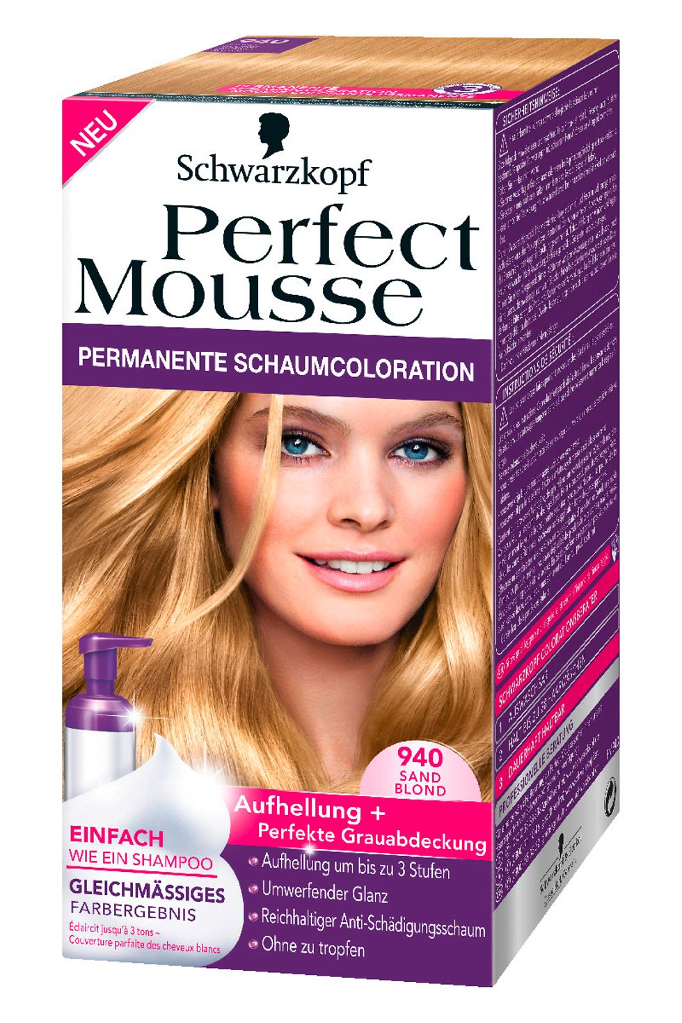 Perfect Mousse 940 Sand Blond