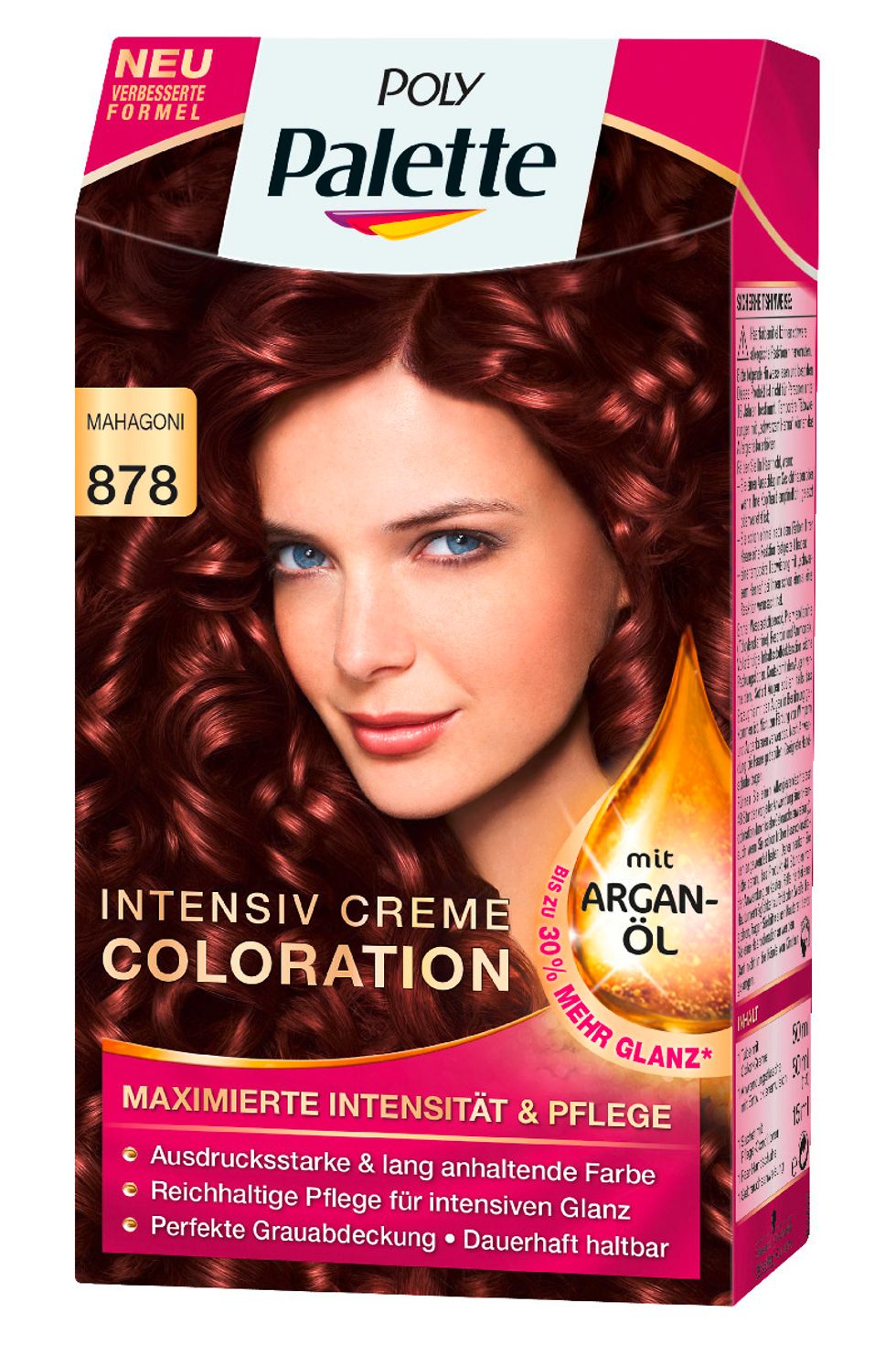 Poly Palette Intensiv Creme Coloration 878 Mahagoni