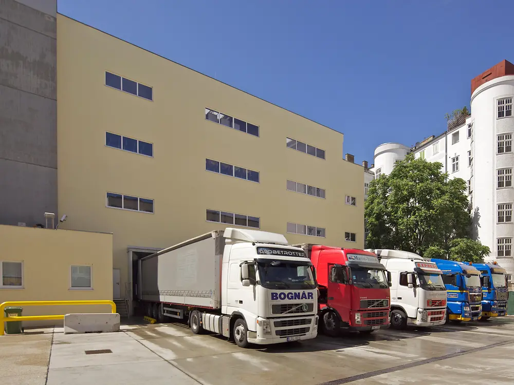 Henkel-Exportlager in Wien-Erdberg 