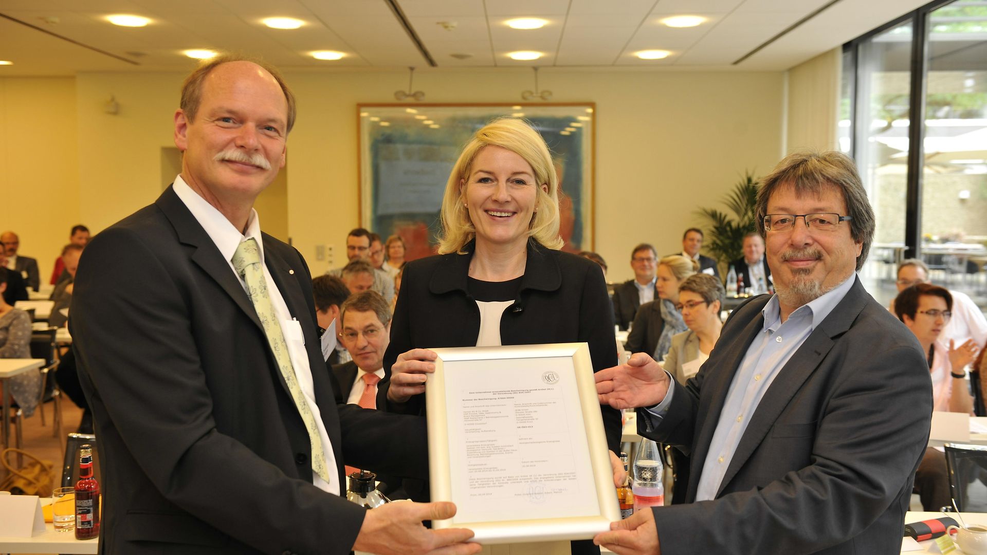 Die Henkel-Gastronomie wird 2014 nach der europäischen Bio-Verordnung zertifiziert