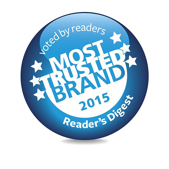 Logo Most Trusted Brand 2015