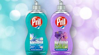 Pril Frühjahrs-Edition Hibiskus Blüte und Blauer Lotus