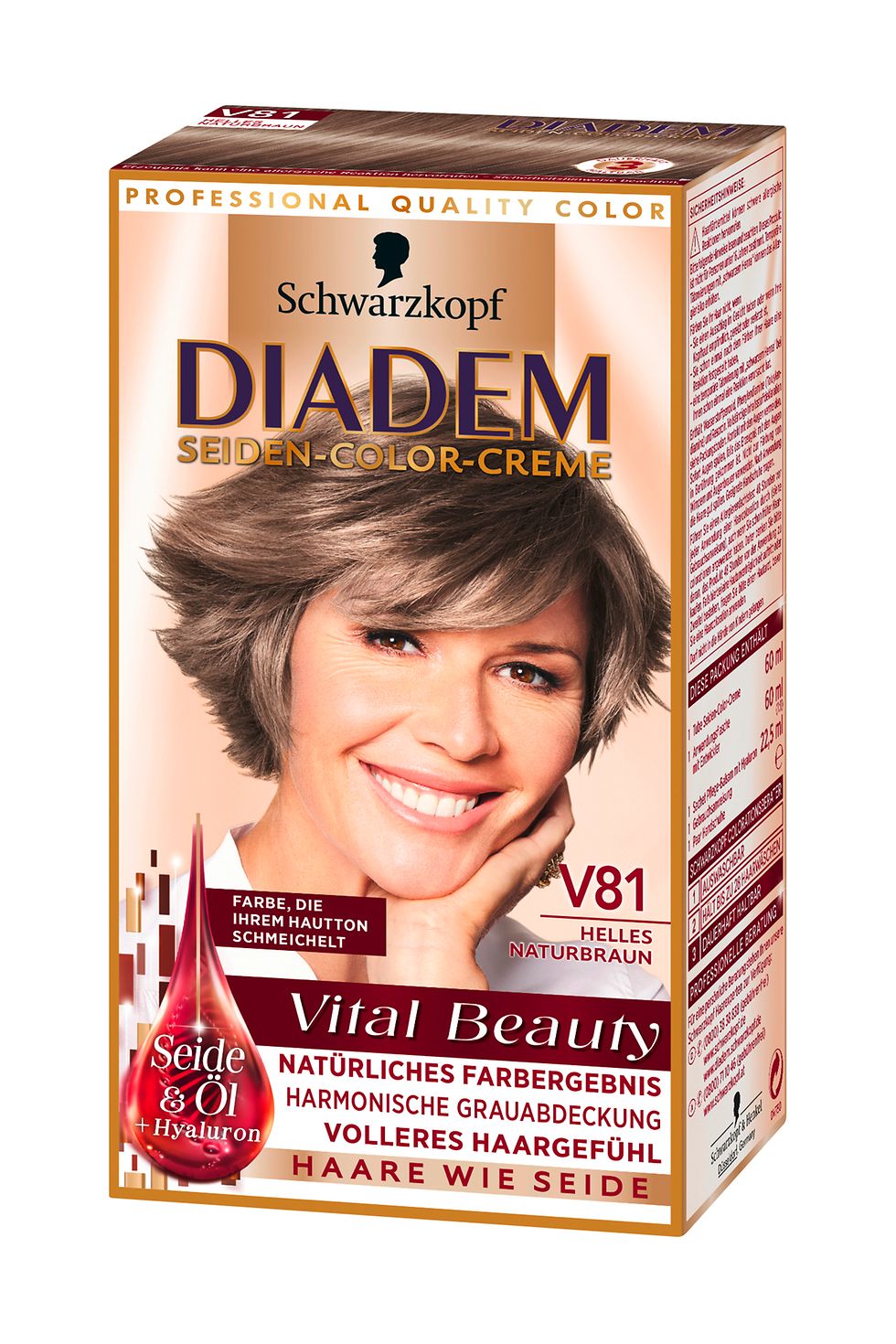 Diadem Vital Beauty Helles Naturbraun (V81)