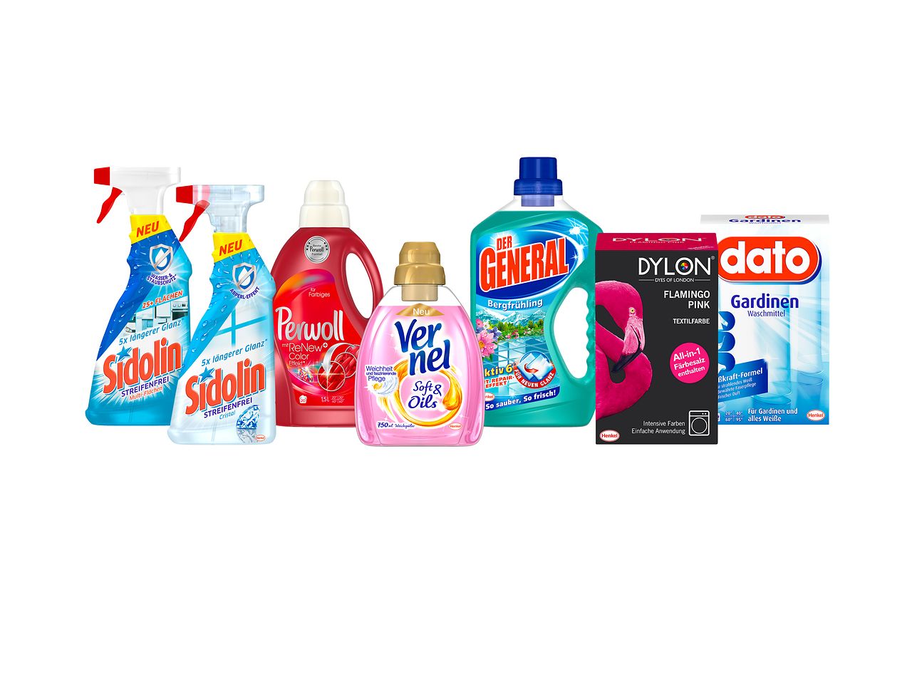 Die Henkel-Marken sorgen für perfekte Sauberkeit