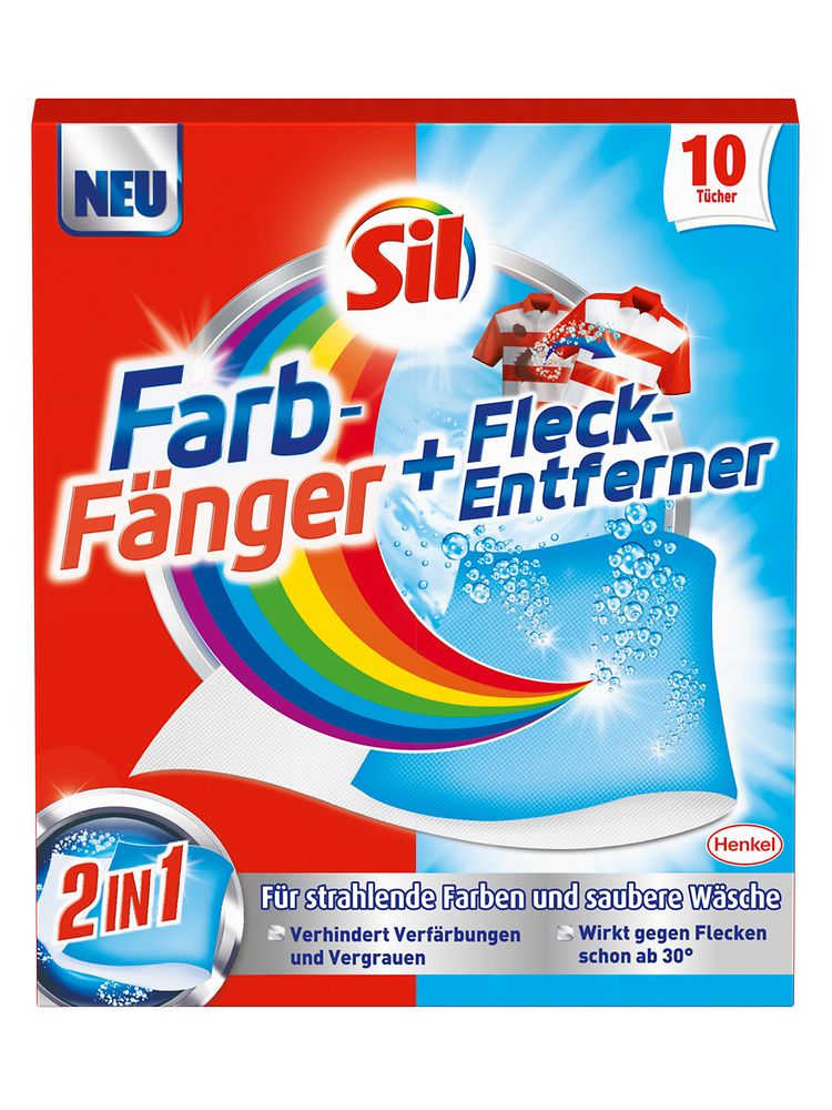 Sil Farb-Fänger & Fleck-Entferner 