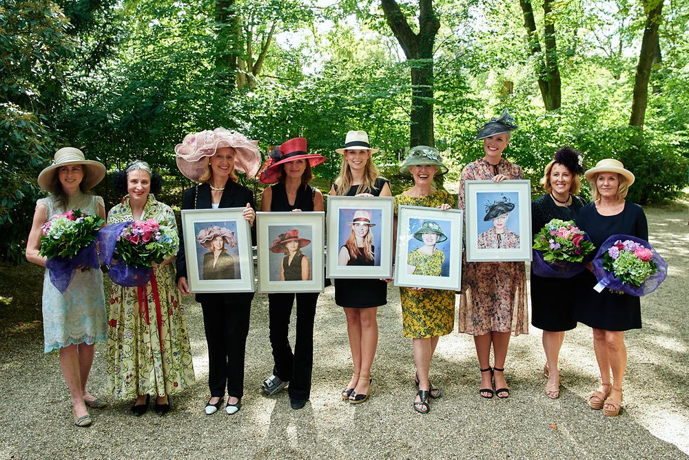 Henkel-Renntag 2016: Beim Schwarzkopf Hut-Contest prämierte die Jury die fünf schönsten Hüte