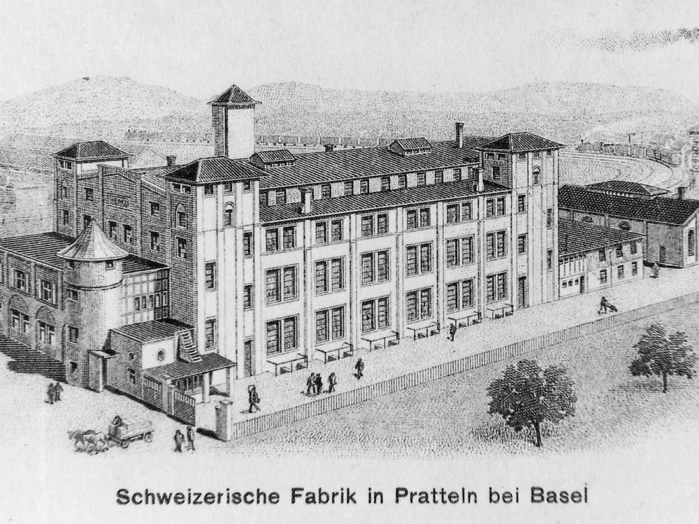 
On January 29, 1913, Henkel built its first production subsidiary in Basel-Pratteln, Switzerland.