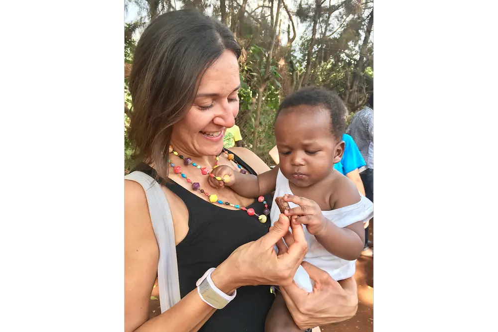 Silvia Pellegrini (Henkel Netherlands) also supports the Sonrise Childrens’s village in Uganda. 