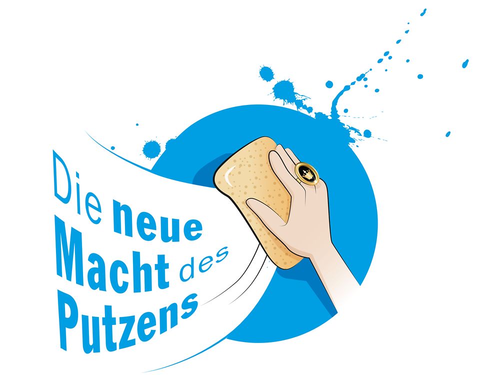 Logo "Die neue Macht des Putzens"