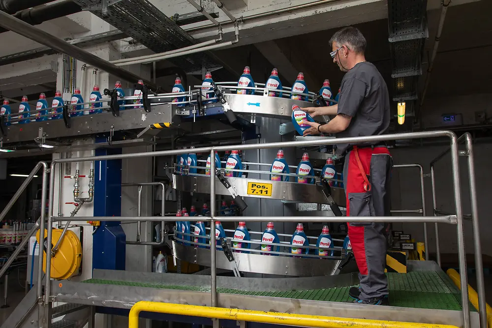 Persil-Abfüllung in Wien