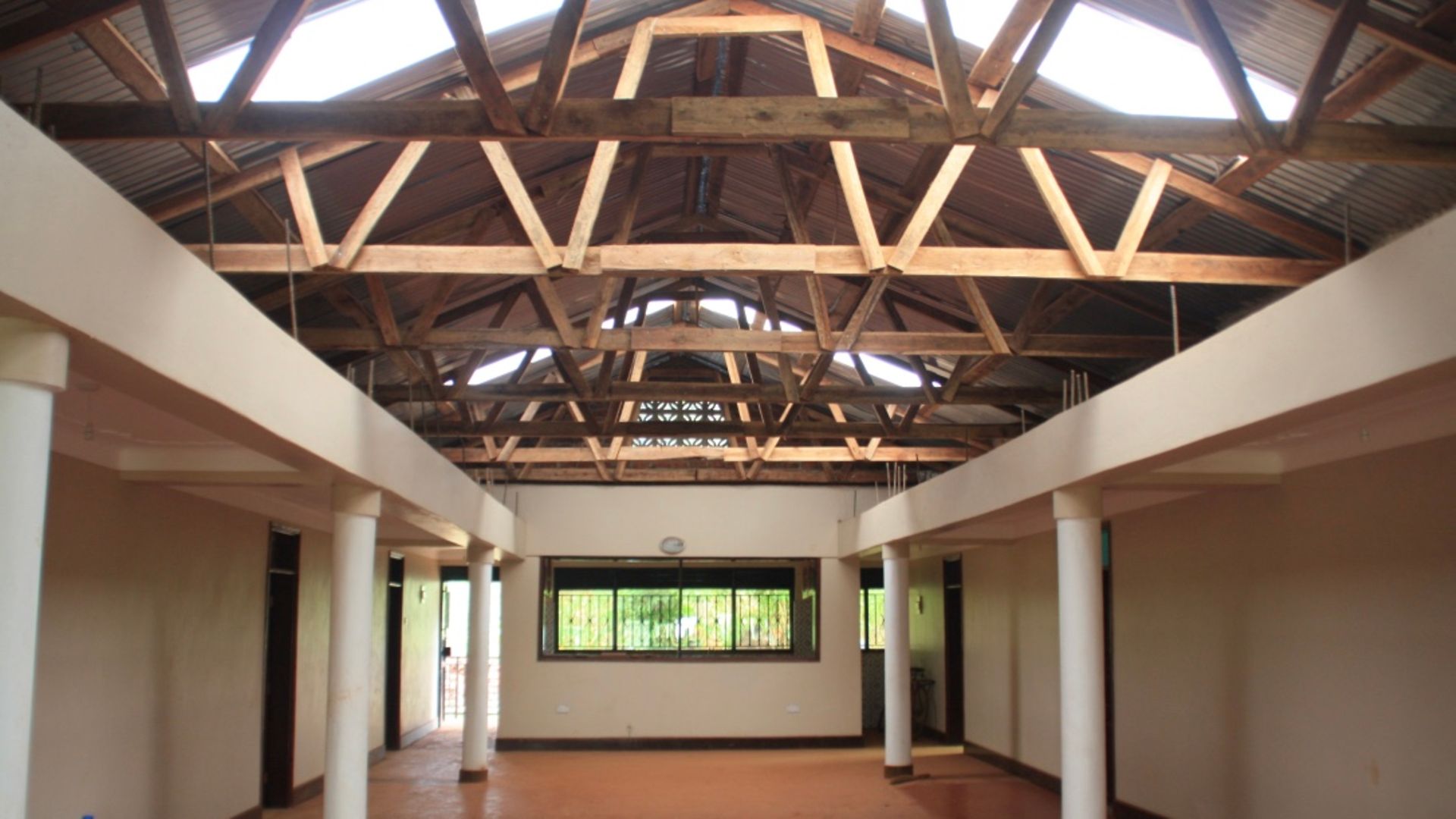 The interior of the girl’s new residential building