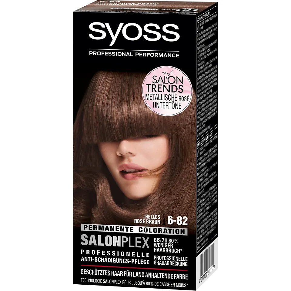 Syoss Helles Rosé Braun (6-82)