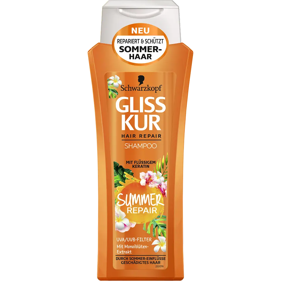 Gliss Kur Summer Repair Shampoo