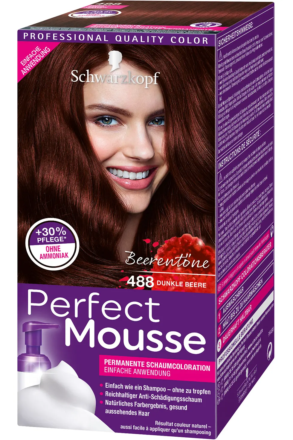 Schwarzkopf Perfect Mousse Beerentöne Dunkle Beere (4-88)