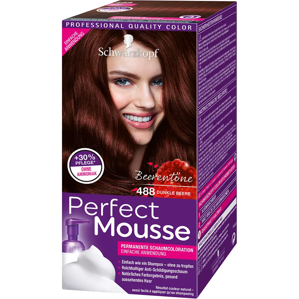 Schwarzkopf Perfect Mousse Beerentöne Dunkle Beere (4-88)