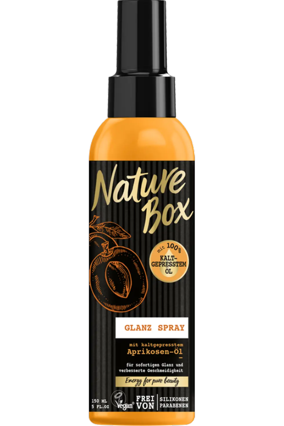 Nature Box Glanz Spray Aprikose