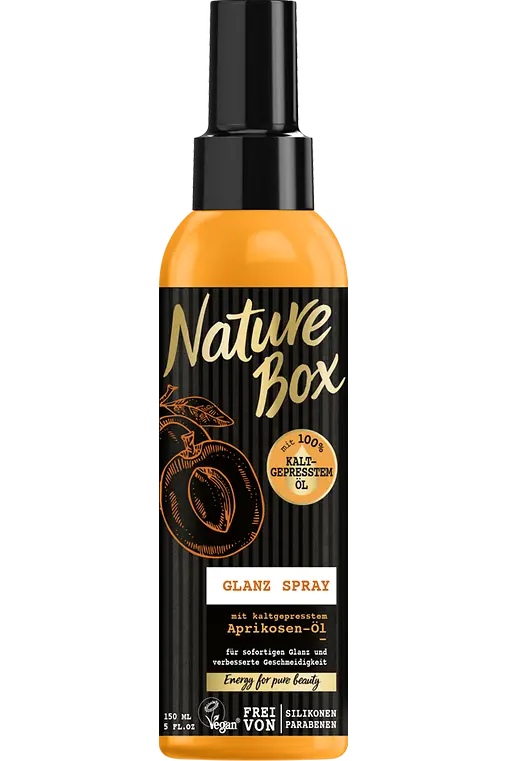 Nature Box Glanz Spray Aprikose