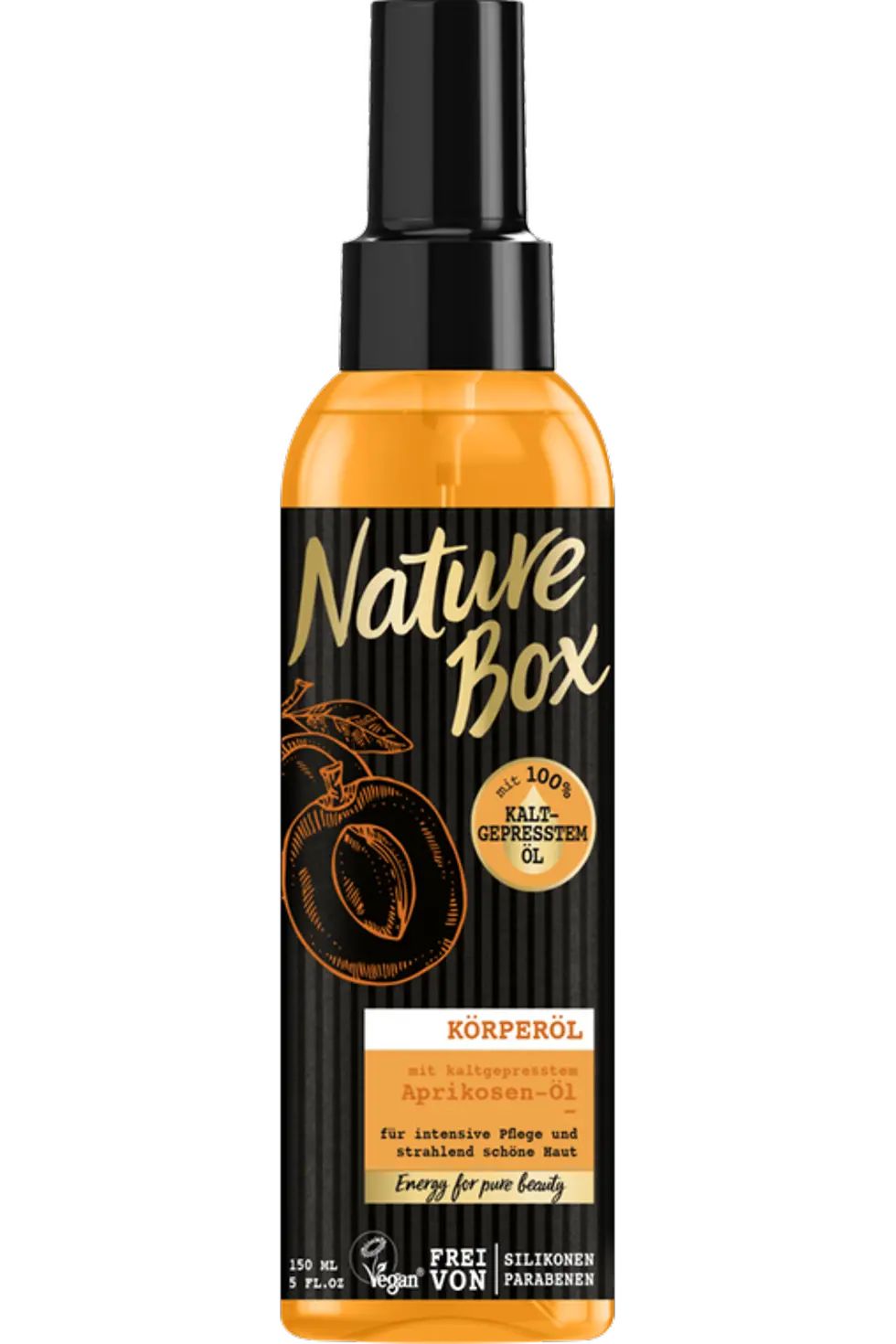 Nature Box Körperöl Aprikose