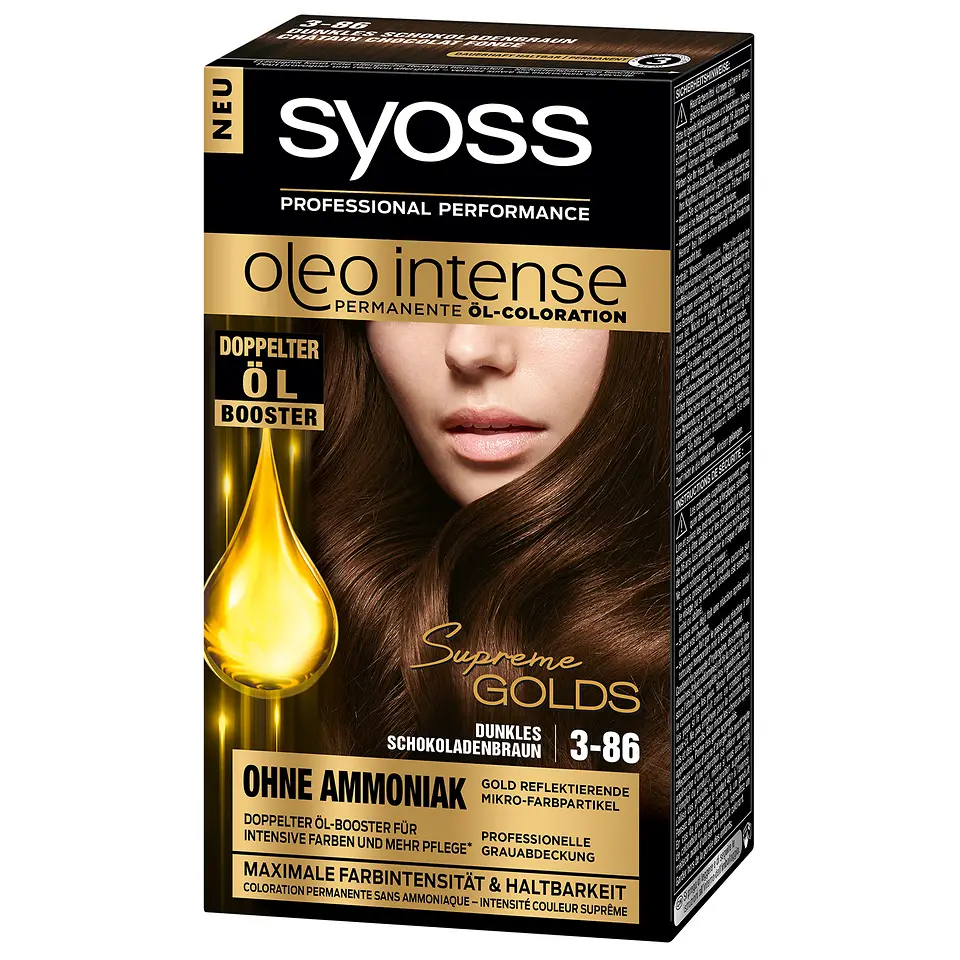 Syoss Oleo Intense Supreme Gold Dunkles Schokoladenbraun