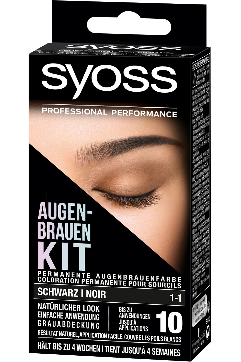 Syoss Augenbrauen Kit Schwarz