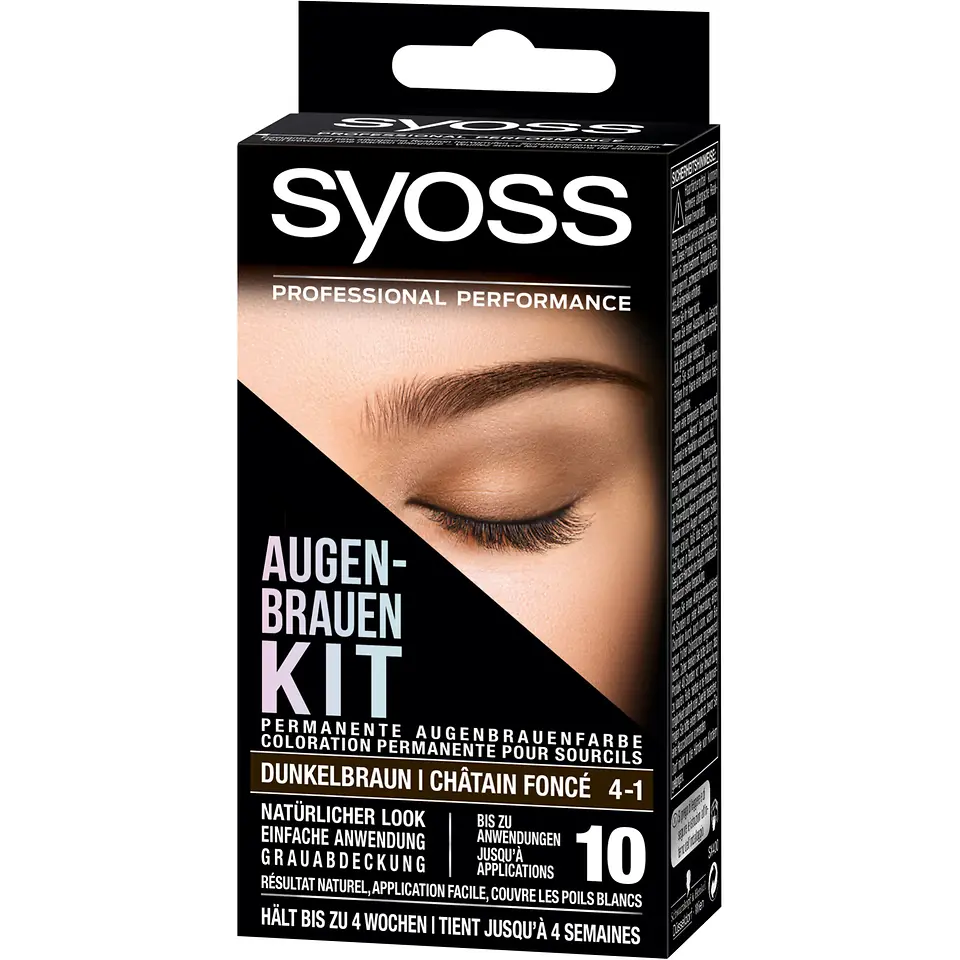Syoss Augenbrauen Kit Dunkelbraun
