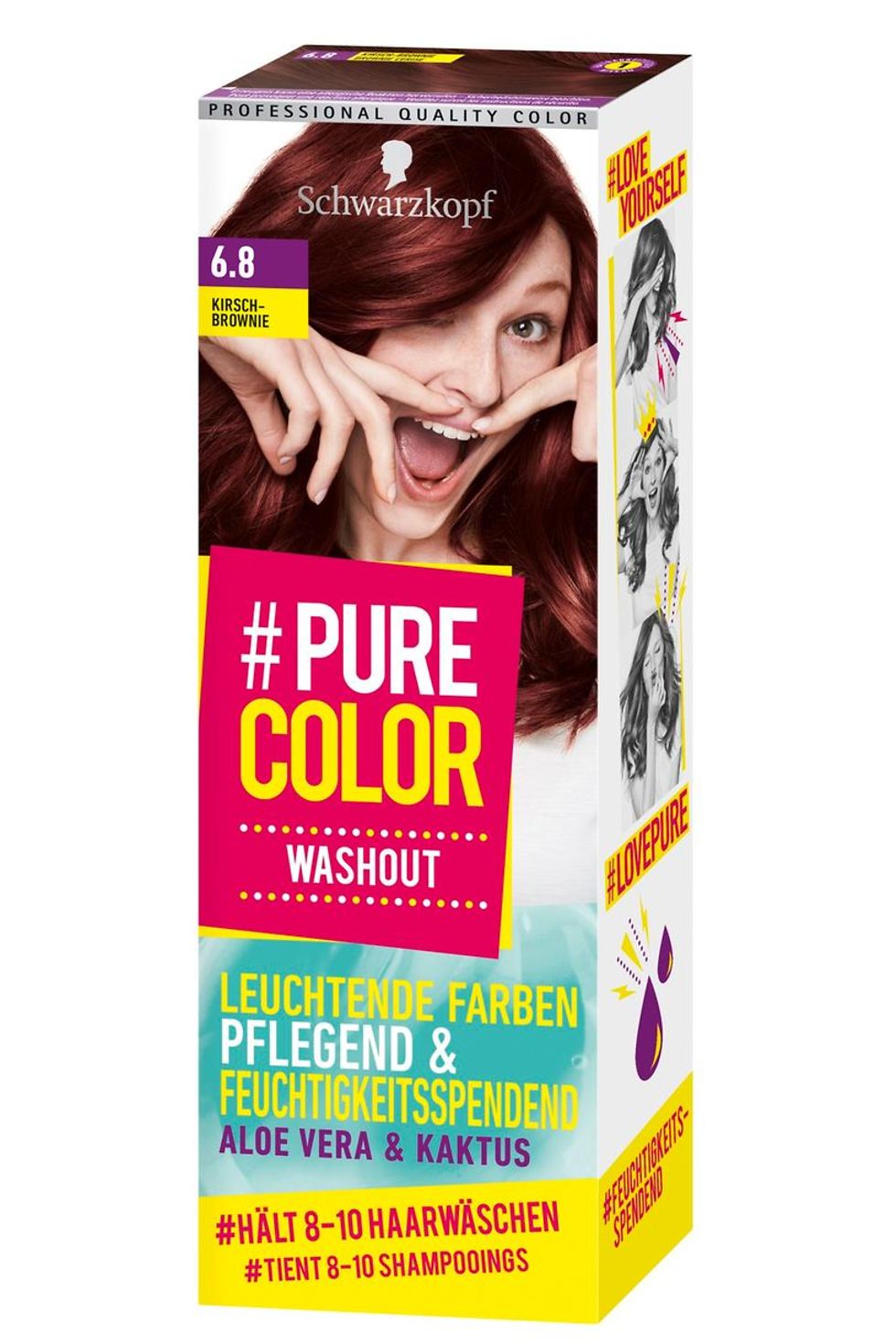 #Pure Color Washout Kirsch-Brownie