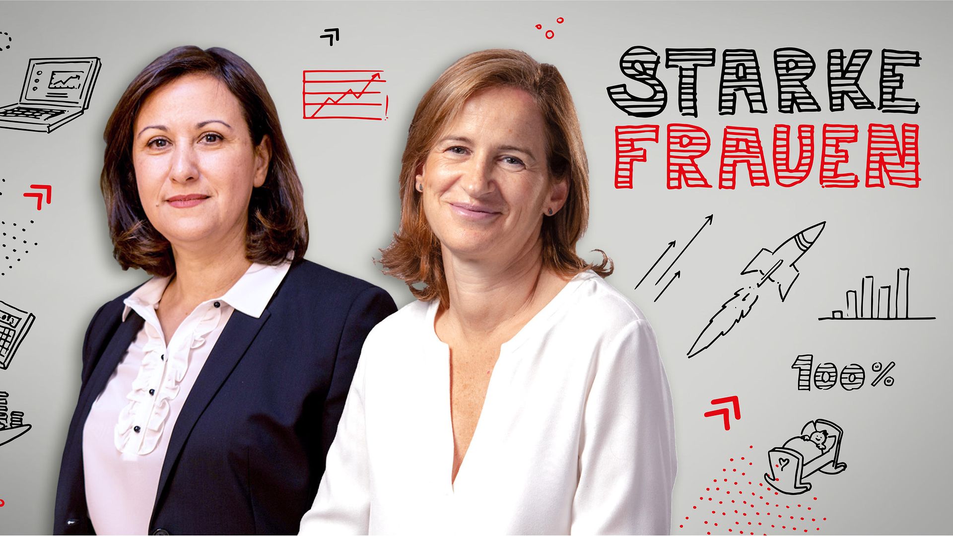 Starke Frauen: Amélie Vidal-Simi snd Soulef Karoui