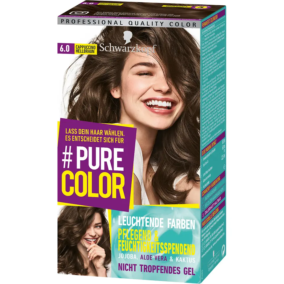 Pure Color 6.0 Cappuccino Hellbraun