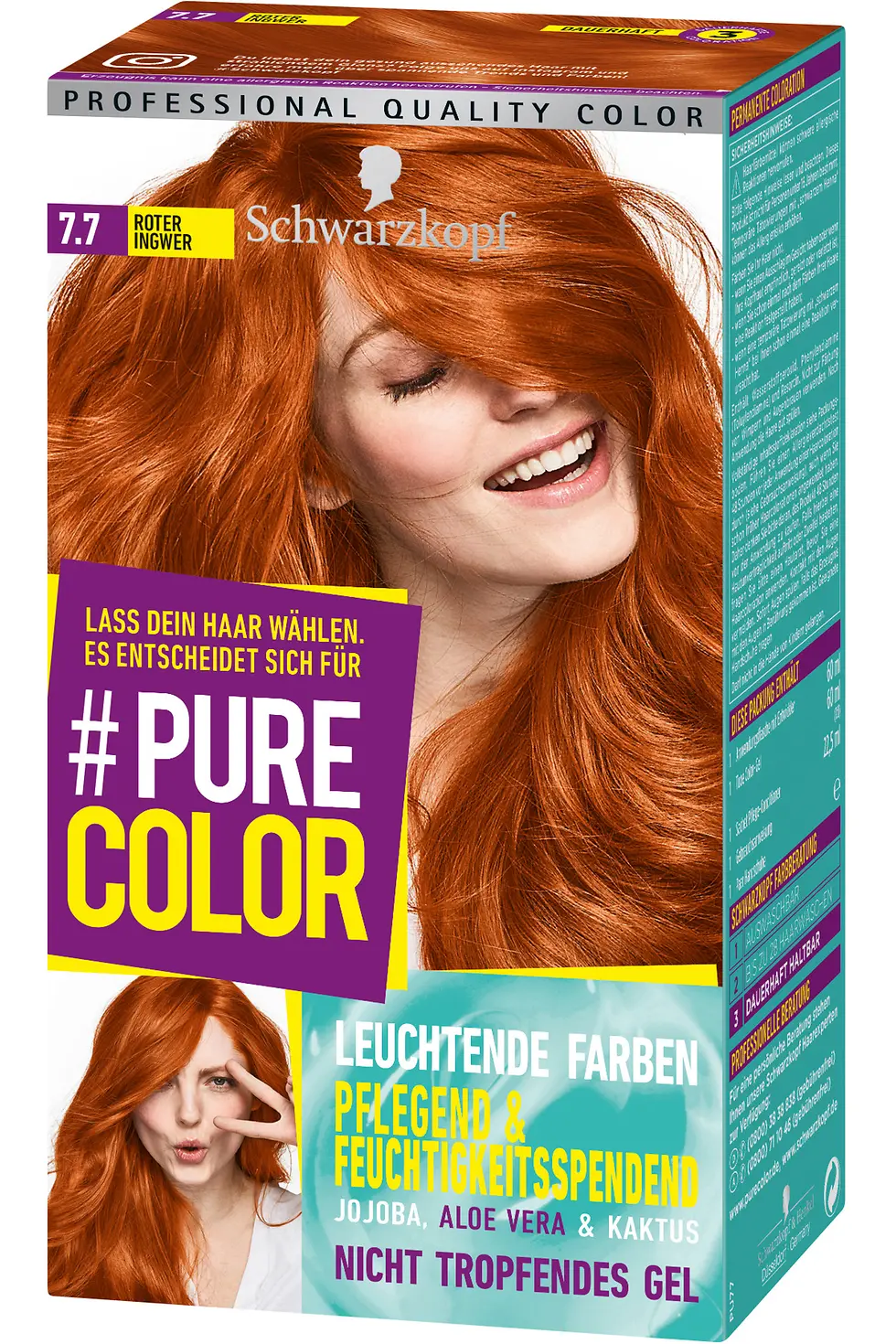 Pure Color 7.7 Roter Ingwer