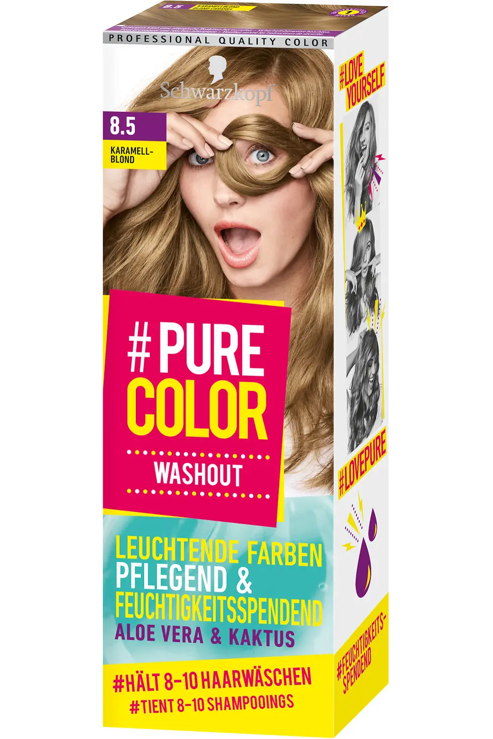 Pure Color Washout 8.5 Karamellblond