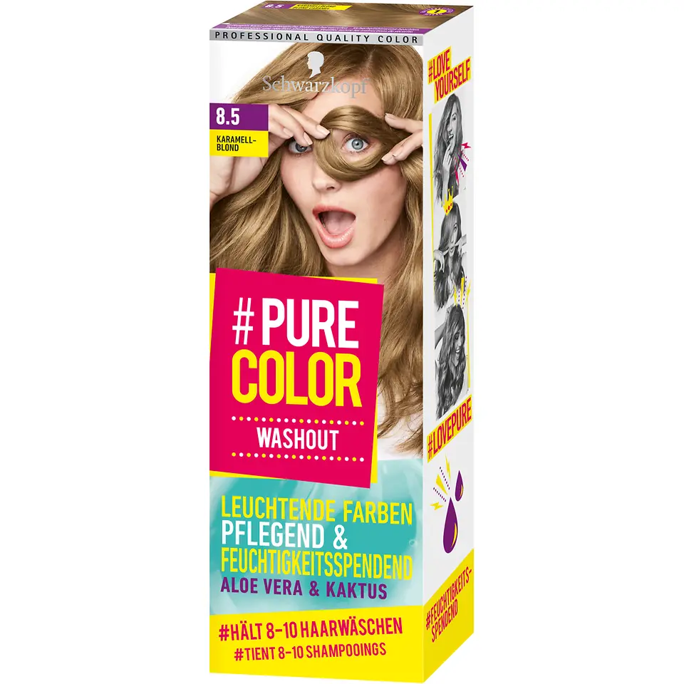 Pure Color Washout 8.5 Karamellblond