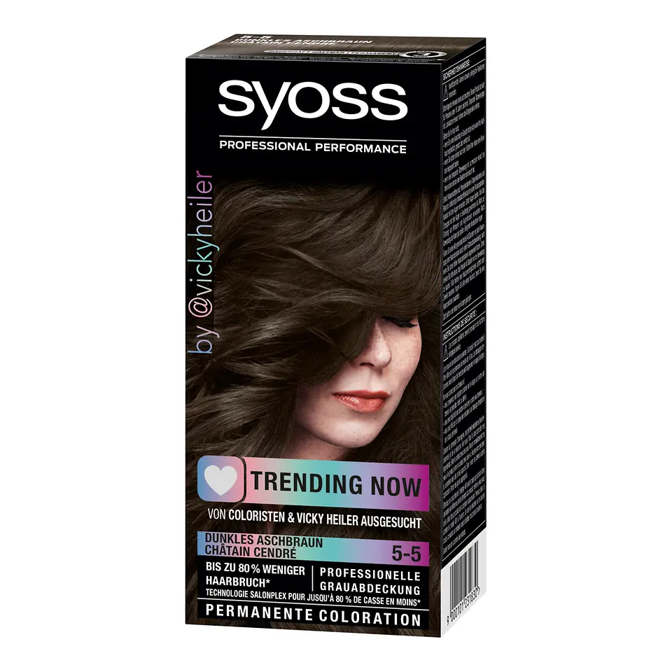 Syoss Trending Now Dunkles Aschbraun
