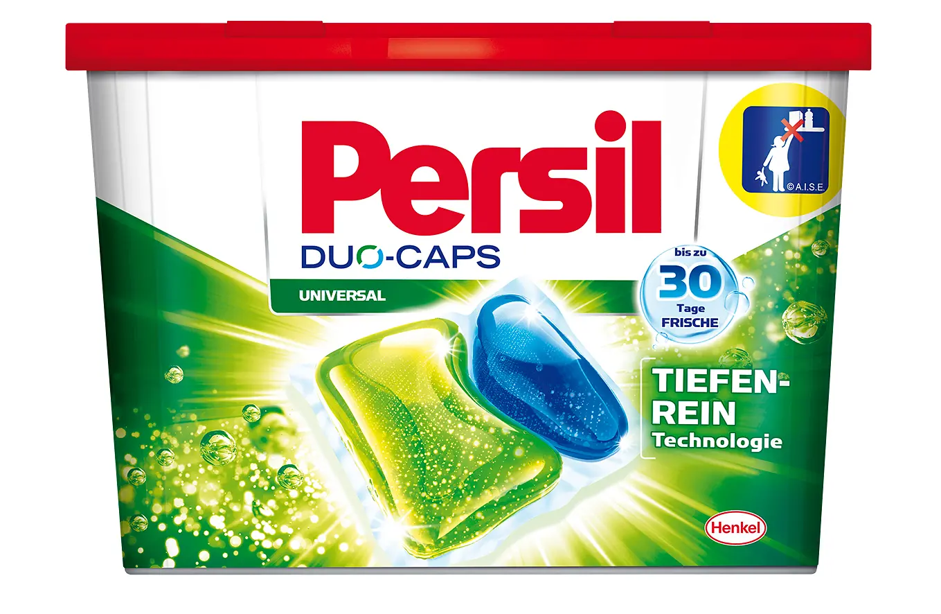 Persil Duo-Caps mit Tiefenrein-Technologie