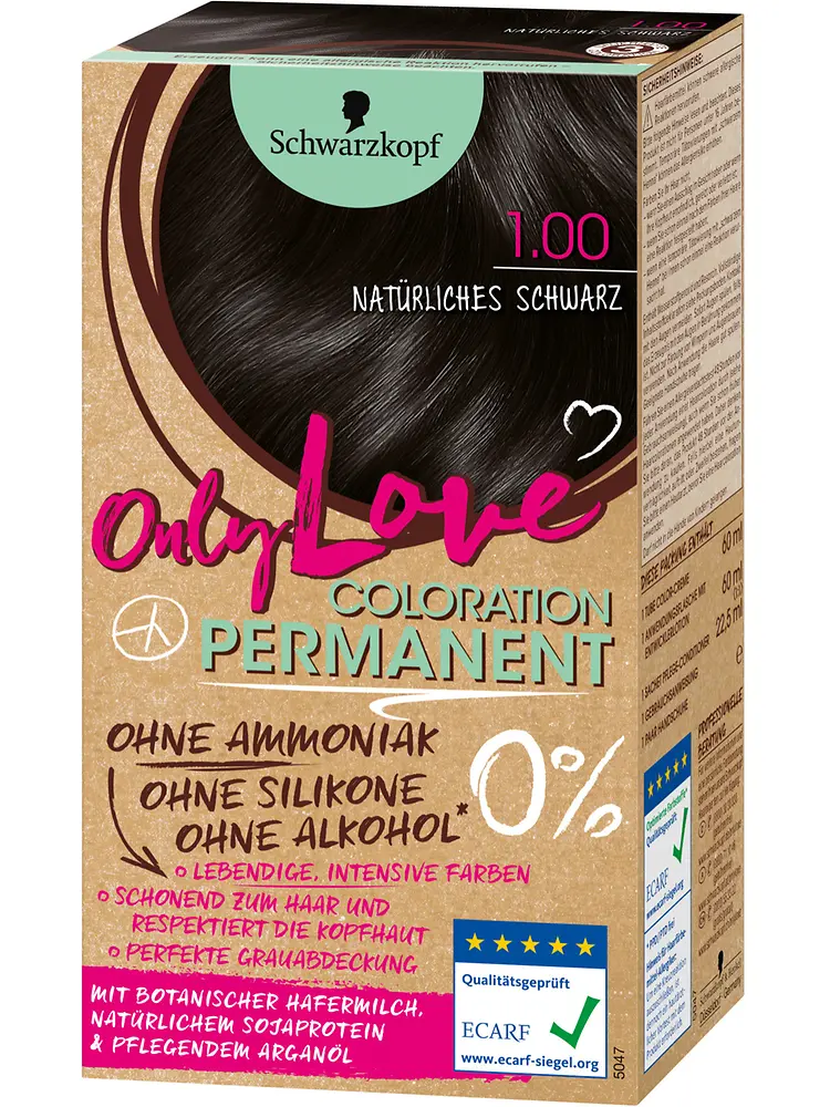 Only Love Natürliches Schwarz