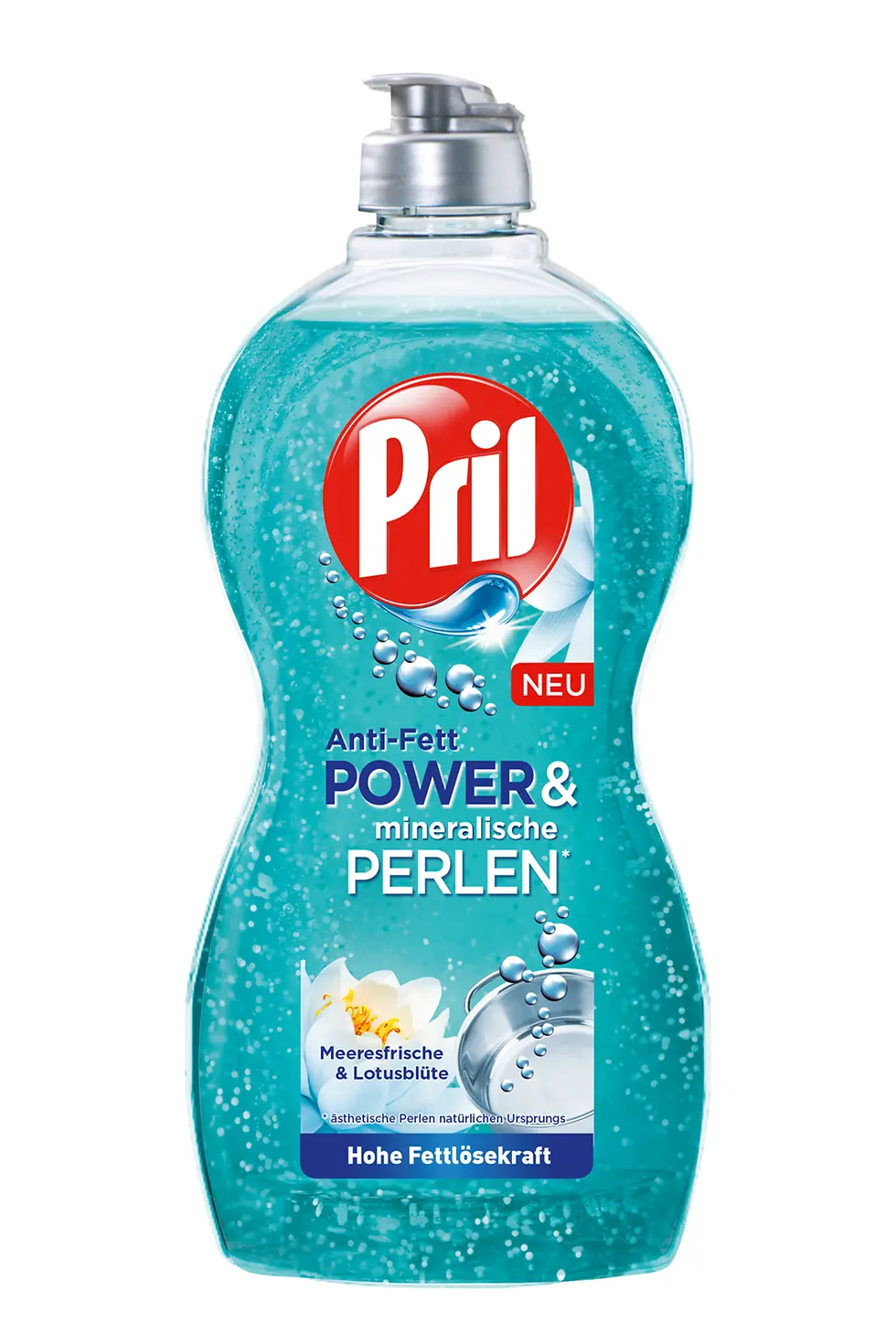 Pril Power & Perlen Meeresfrische & Lotusblüte
