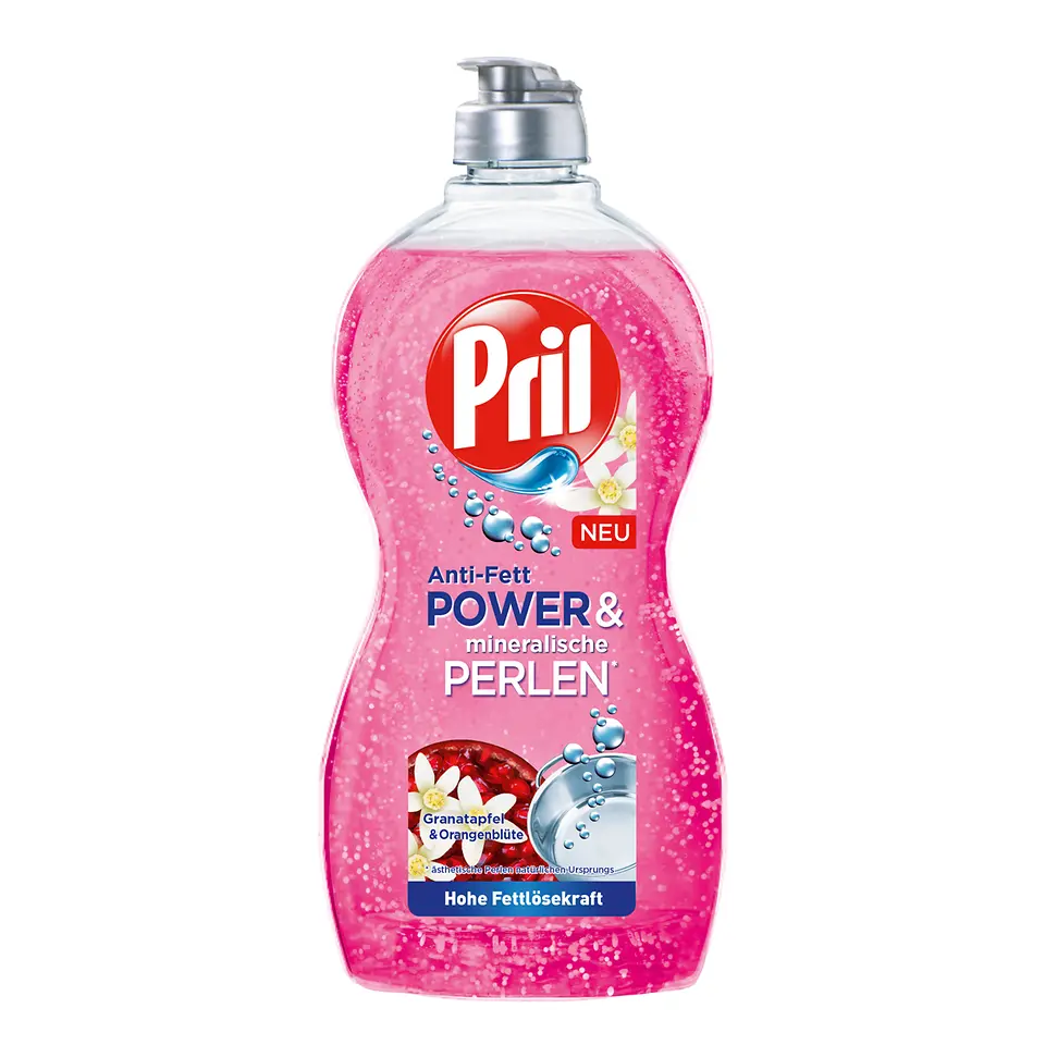 Pril Power & Perlen Granatapfel & Orangenblüte