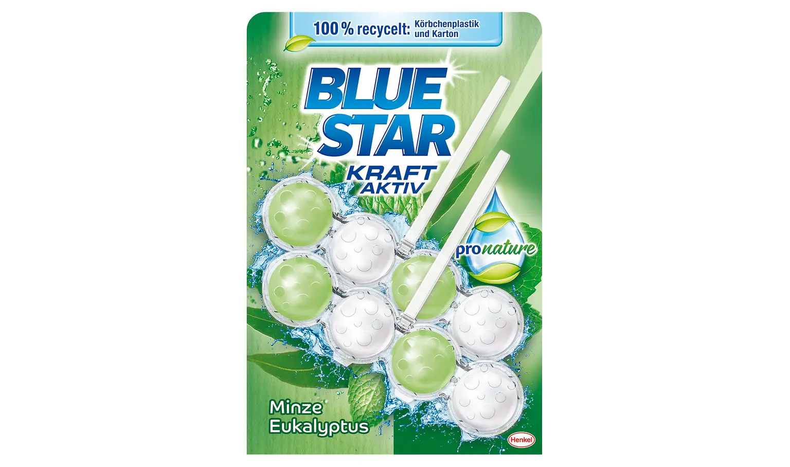 Blue Star Kraft-Aktiv Pro Nature Minze Eukalyptus