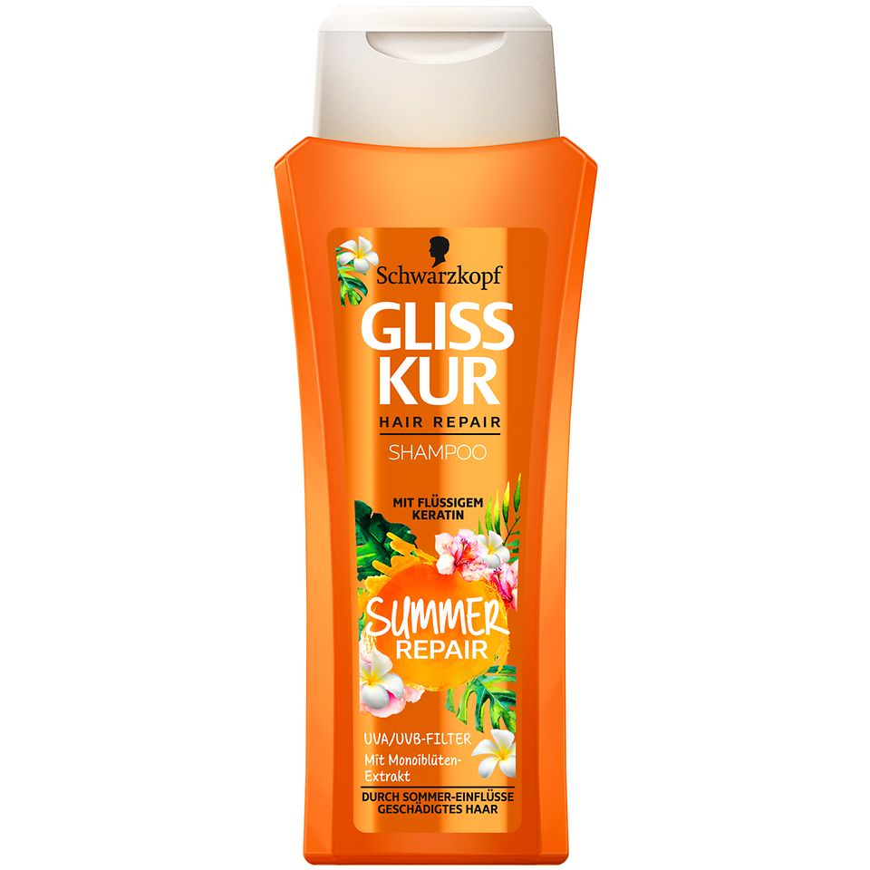 Gliss Kur Summer Repair Shampoo, 250ml