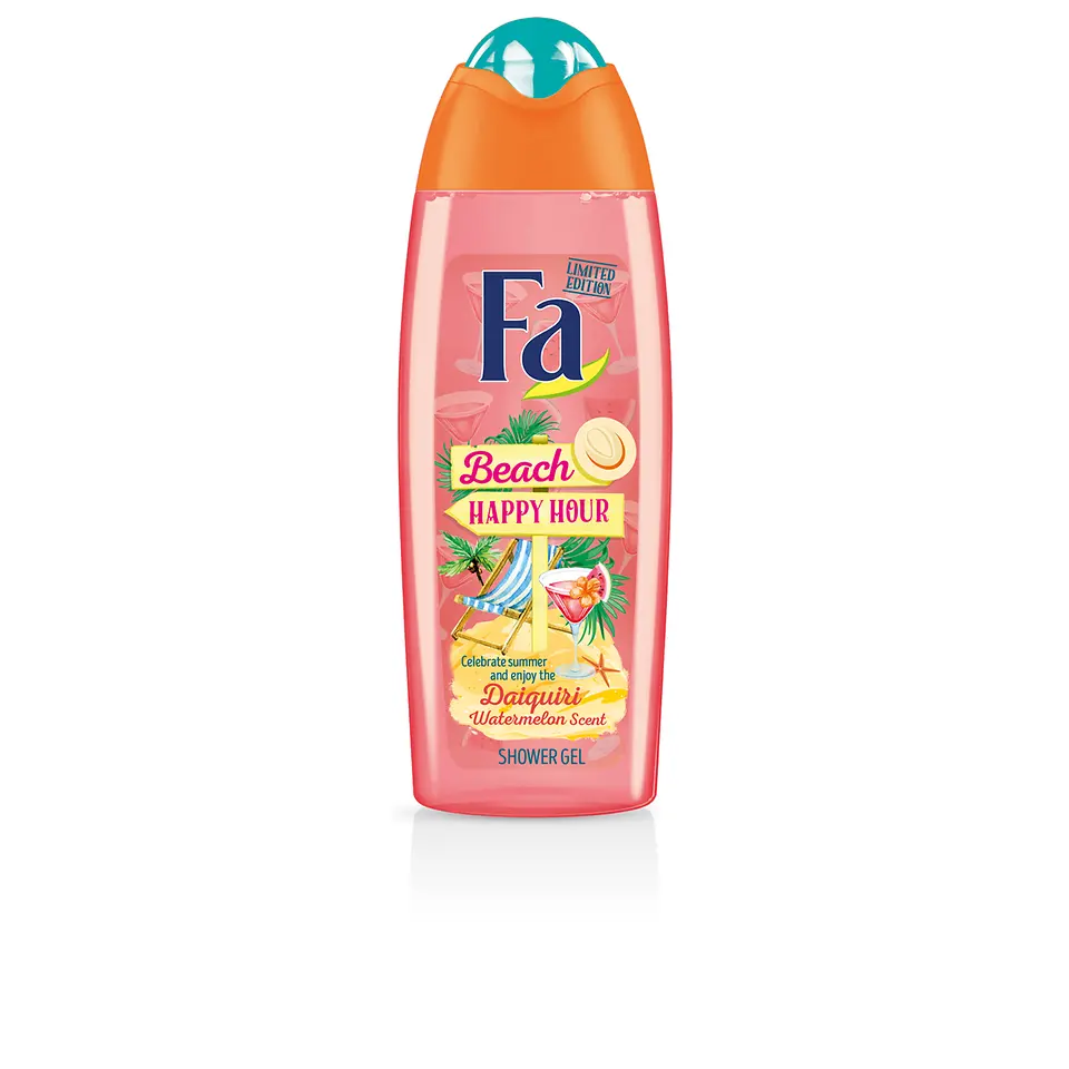 Fa Beach Happy Hour Duschgel mit exotischem Wassermelonen-Daiquiri-Duft