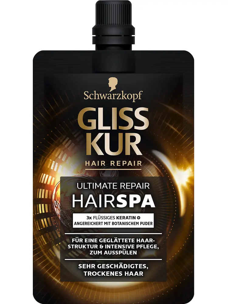 Gliss Kur Ultimate Repair Hairspa mit Flüssigem Keratin
