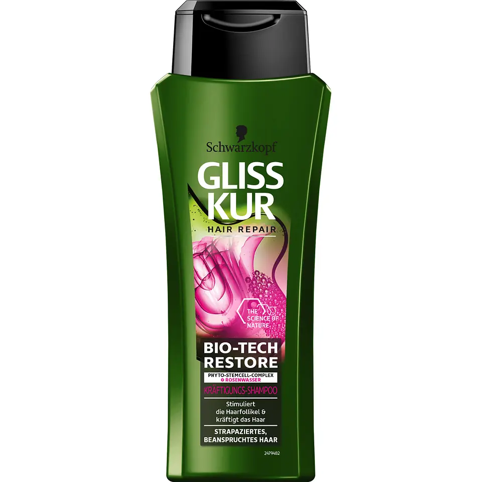 Gliss Kur Bio-Tech Restore Kräftigungs-Shampoo