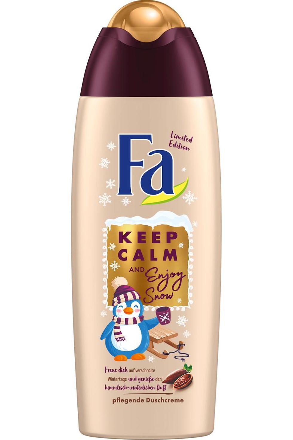 Fa Winter Limited Edition Keep Calm and Enjoy Snow Duschcreme